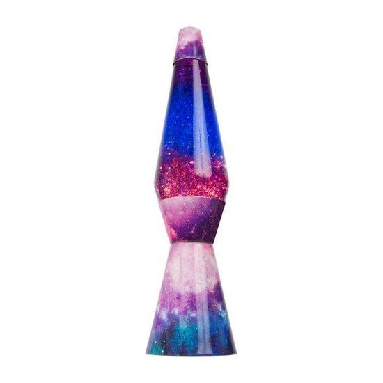 Fisura Lavalamp - Rocket Galaxy Glitter - Blue/Purple