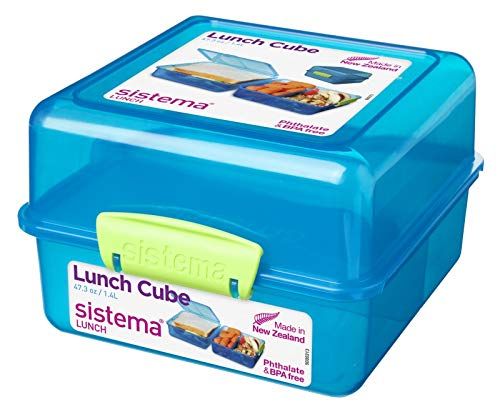 Sistema Cube To Go Lunchbox - 1.4 Liter - 2 Stuks - Gekleurd