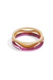Puinzakken Chic Acrylic Bangles Acryl Gemengde Kleur