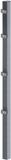 Alberts 677909 Hekpaal met spanband en toebehoren | thermisch verzinkt, antraciet geplastificeerd (RAL 7016) | lengte 1200 mm | 60 x 40 mm