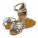 Diamant Lage Dames Dansschoenen 008 - 035 - 013 - Zilver - 38