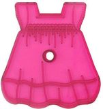 PME 100C006 JEM uitsteekvorm voor babyjurk, kunststof, ivoor, 17 x 1 x 22 cm