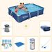Bestway Rechthoekig Steel Pro Zwembad - 300 x 201 x 66 cm - Blauw