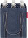 Reisenthel Bottlebag Flessentas 9 Flessen 1Ltr - Herringbone Donkerblauw