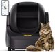 OEM BeiJingLiangPinJiaZuoKeJiWenHuaFaZhanYouXianGongSi Automatische Kattenbak - Zwart