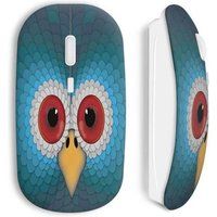 Maniacase Draadloze muis Vogel gezicht
