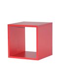 MeMi me620bf kubus modern 35x35x35 cm rood