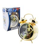 Joy Toy - Metalen wekker ø 10 cm R2-D2 & C-3PO Captain Phasma 3D met origineel geluid