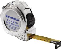 Promat/Tecwerk Rolbandmaat | lengte 8 m breedte 25 mm mm/cm | EG II kunststof chroom