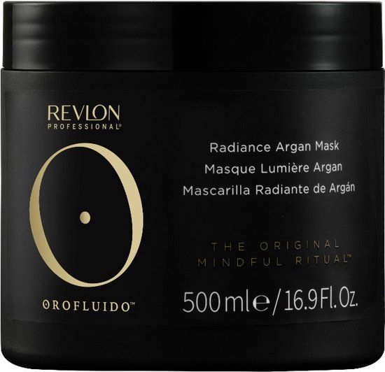 Orofluido Radiance Argan Herstellend Haar Masker - 500 ml