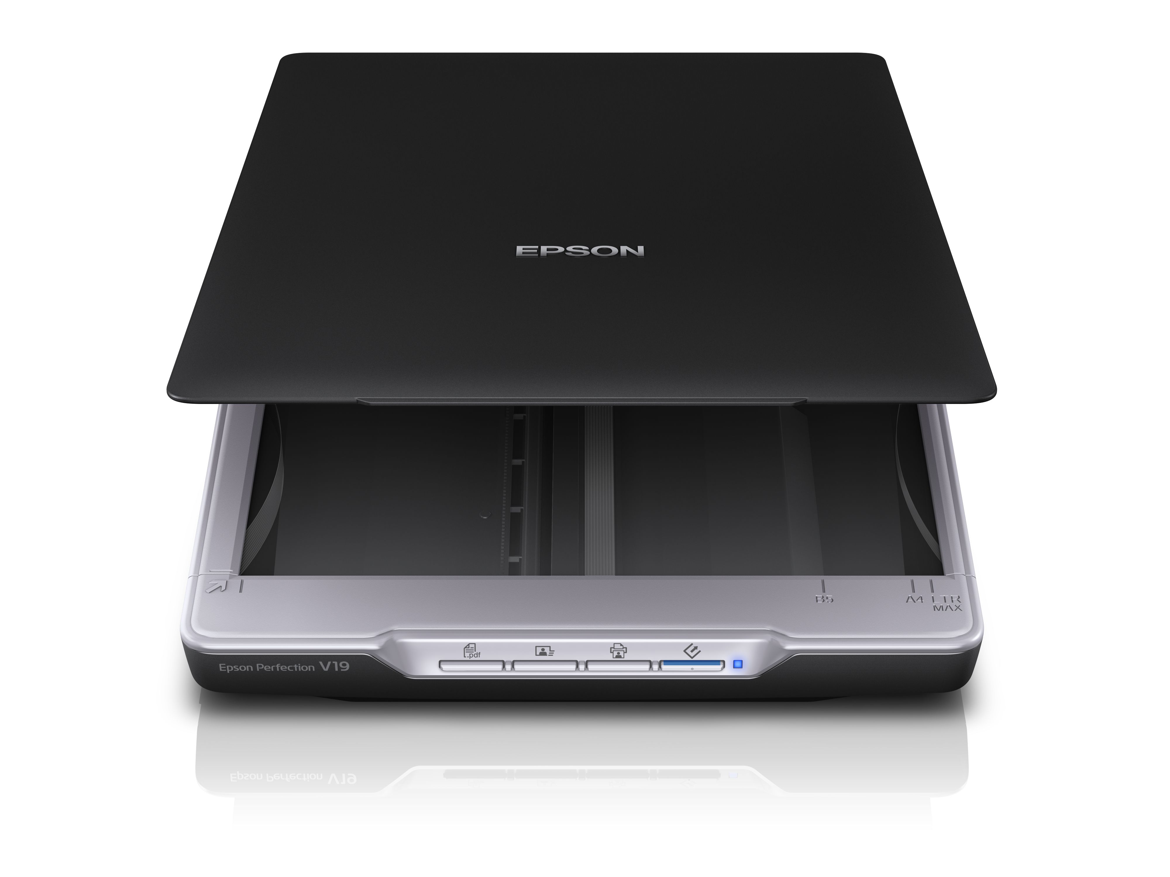 Epson Perfection V19 Flatbed Scanner - 4800 x 4800 DPI - A4 - Zwart