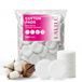 Katoenen LALILL Katoenen pads 600 stuks - Pluisvrije make-up verwijderingspads - Effectieve gezichtsreiniging voor u - Cosmetische pads Geschikt voor gevoelige huid - in een zakje - Voor make-up, salon, lotion
