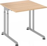 hjh OFFICE PRO Bureau - In Hoogte Verstelbaar - Zeno 8 S - 80x80
