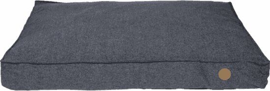 Jack And Vanilla Hampton Orthopedisch Hondenbed - Donkergrijs - M - 60x60x15cm