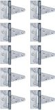 Alberts 864613 Boxscharnier | met losse pin | verzinkt blauw | scharnier: 148 mm | scharnierbreedte: 40 mm | Set van 10