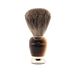 Edwin Jagger 81SB582AMZ Klassieke Pure Badger Exfoliërende Scheerkwast met Voet voor Scheercrème of Scheerzeep voor Mannen en Vrouwen