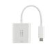 aiino - USB-C naar VGA-adapter, 15 cm, wit