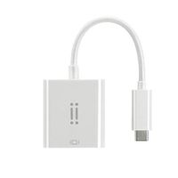 aiino - USB-C naar VGA-adapter, 15 cm, wit