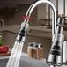 Merkloos / Sans marque NCD E-Commerce Handel GmbH Waterfilter voor de keukenkraan, draaibaar. Ondersteunt drie waterniveau-instellingen en kan 360° draaien, geschikt voor gezinskeukens en wastafels in appartementen — grijs.