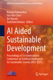 AI Springer Nature Advances in Sustainability Science and Technology: AI aided Sustainable Development