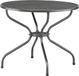 Royal garden Kettler Strekmetaal Eettafel Rond Antraciet 120 cm