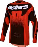 Alpinestars Techstar Swan Motocross-trui - Rood/zwart/wit - S