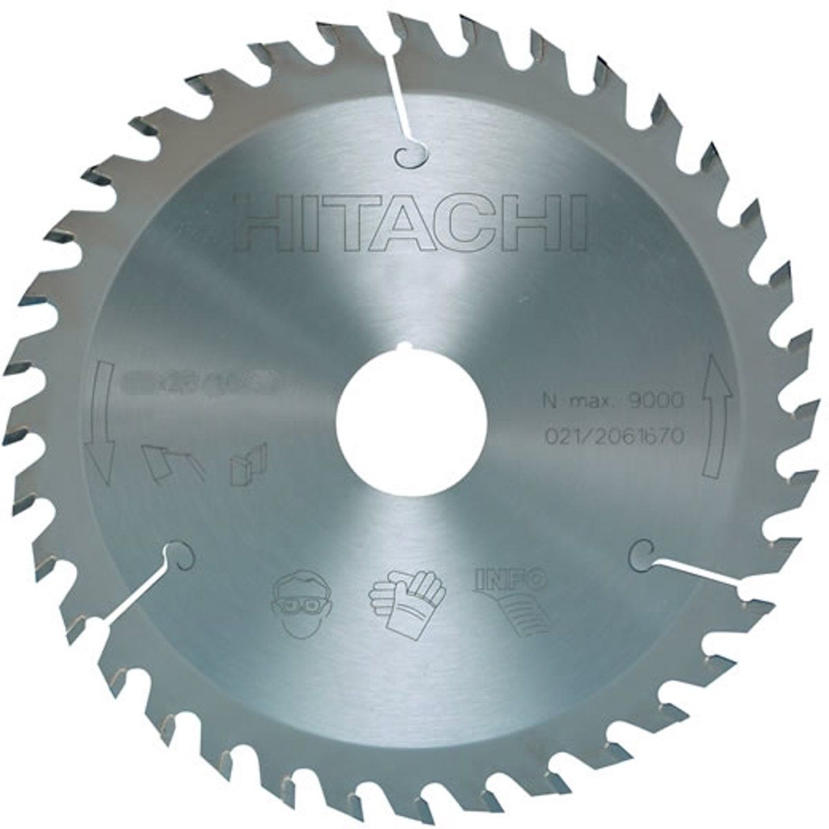 Hitachi Cirkelzaagmachine voor aluminium 255x30mm 80t 75247