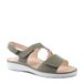 Ganter Sandales Gina-g pour femme, vert, 38 EU
