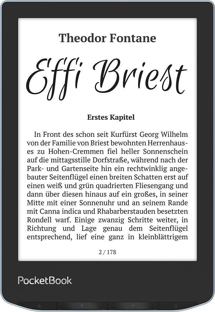 PocketBook Verse E-reader - 6" - 8GB - Bright Blue