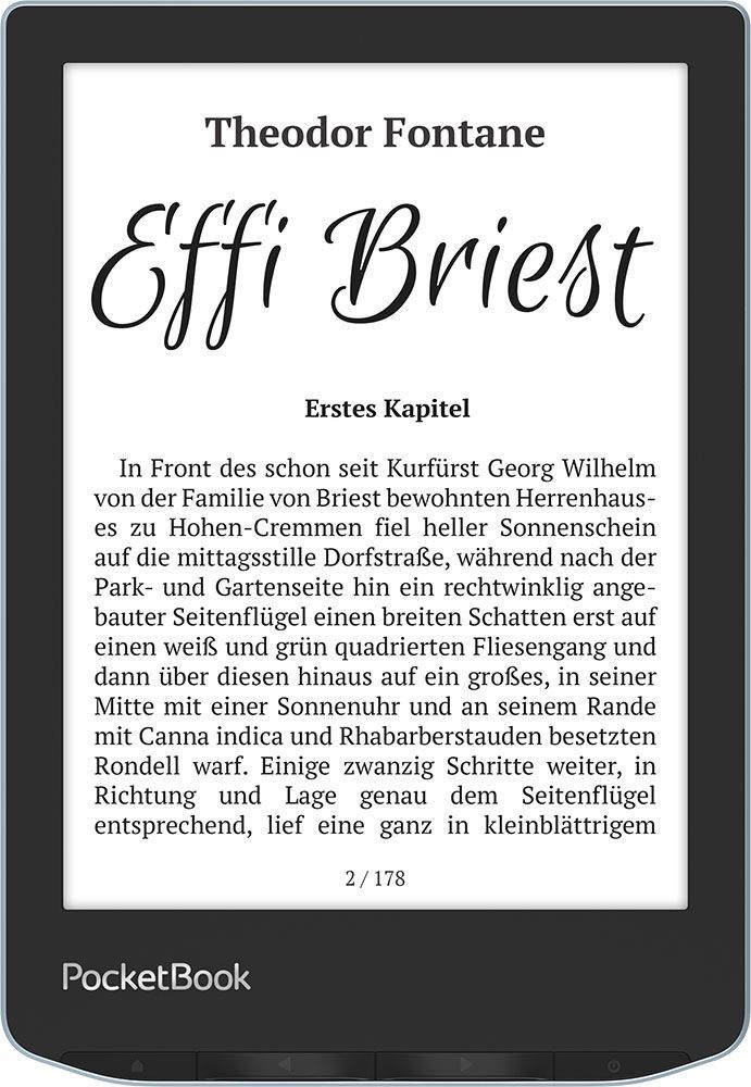 PocketBook Verse e-book reader 8 GB Wifi Lichtblauw