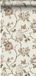 ESTAHome behang vintage bloemen gebroken wit en oudroze - 53 cm x 10.05 m