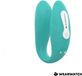 WEARWATCH Dual Pleasure Wireless Technology Watchme Light Aquamarine / Coral