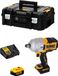 DeWALT DCF964P1T Schlagschroefmachine (1 x 5,0 Ah accu + oplader DCB115 + TSTAK II opbergbox)