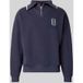Lacoste Loose fit schipperstrui van katoenmix model 'Tennisc'