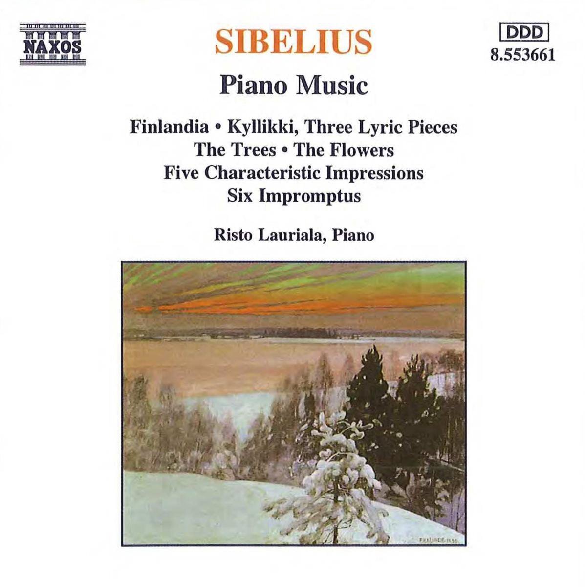 OUTHERE Sibelius Jean Julius Christian: Killikki Opus 41 - 5 Pezzi Opus 75 Opus 85 - 5 Characteristic Impressions - 6 Impromptus