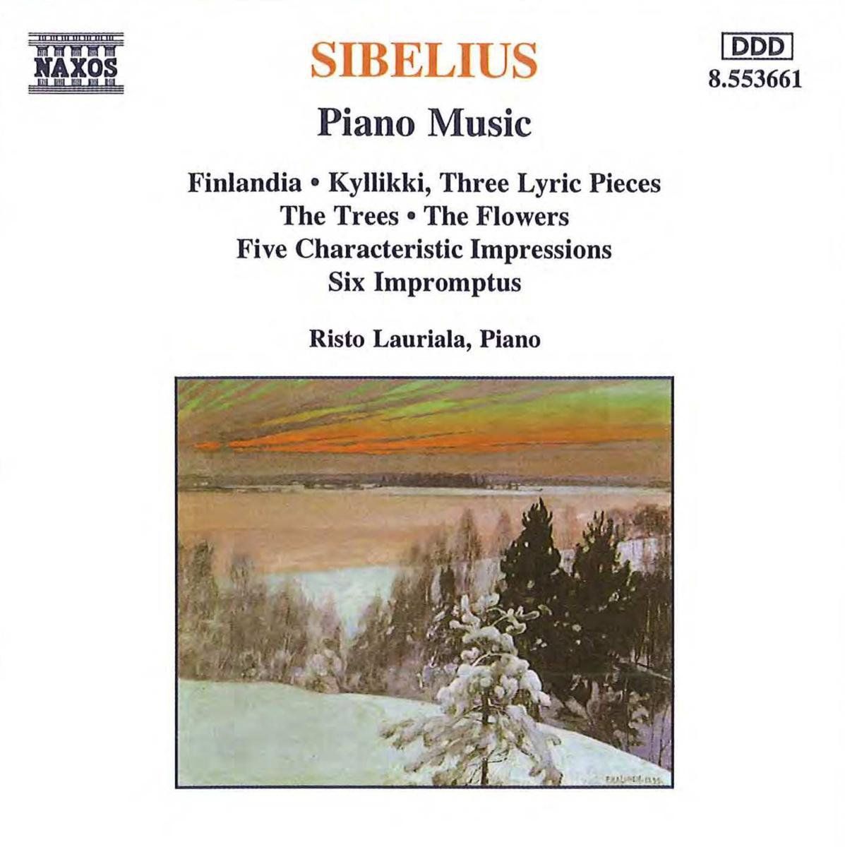 OUTHERE Sibelius Jean Julius Christian: Killikki Opus 41 - 5 Pezzi Opus 75 Opus 85 - 5 Characteristic Impressions - 6 Impromptus - CD