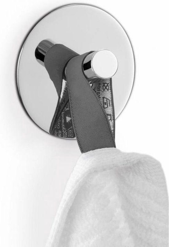 ZACK Duplo Handdoekhaak - Set van 2 - RVS - Zelfklevend