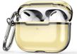 By Qubix AirPods Pro / AirPods Pro 2 hoesje - TPU - Split series - Goud + Zwart (transparant)