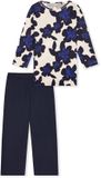 SCHIESSER Pyjama 3/4 Dames Gebloemd 50% Modal, 50% Katoen Multicolour 4