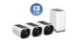 eufyCam S330 (eufyCam 3) Kit 3 caméras + 1 To Disque dur Blanc