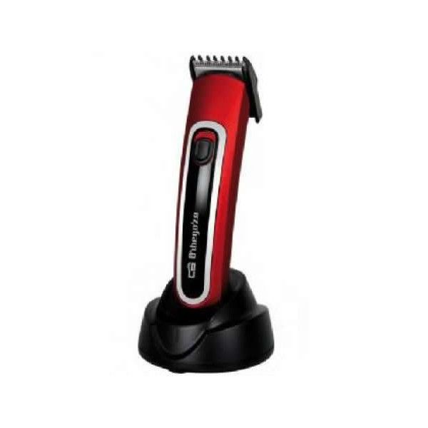 Orbegozo CTP-1820 Elektrische tondeuse - Zwart, Rood - 5 standen - Oplaadbaar