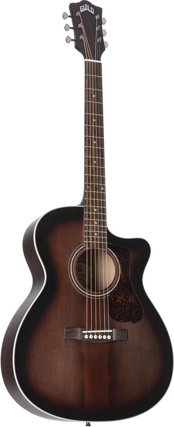 Guild OM-240CE Antique Charcoal Burst - Akoestische gitaar