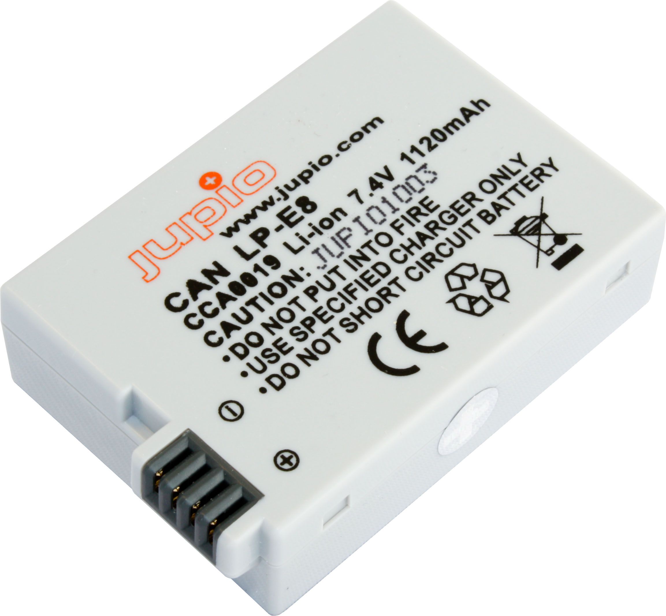 Jupio LP-E8 Camera Battery - 1120 mAh - Li-Ion