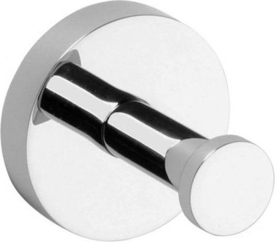Sapho X-Round Handdoekhaak - Chroom - XR203