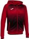 Joma Tiger V Sweatshirt zippé rouge 12-14 ans garçon