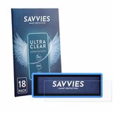 Savvies - Screenprotector voor Waveshare ESP32-S3 Touch LCD 3.49" - Folie Beschermfolie transparant 18 Stuks