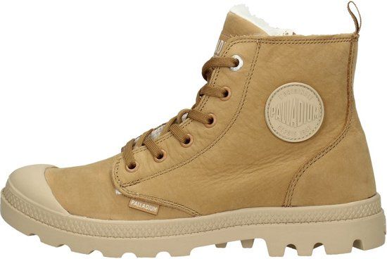 Palladium Pampa Hi Zip - Cognac - Maat 38 - Dames