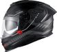 Nexx Y.100R Baron, casque intégral, Mat Noir/Gris, XL