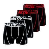 FREEGUN Fgakt/1/Bcx4 Boxershorts voor heren (4 stuks)