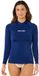 Rip Curl Classic Surf UPF Rash Guard Manches Longues Bleu L Femme
